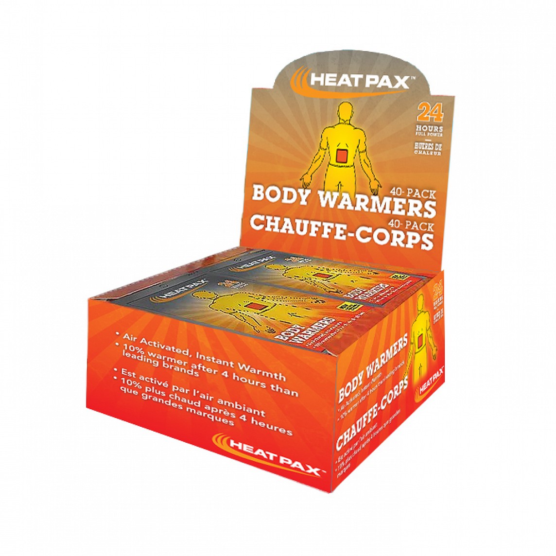 Heat Pax™ Body Warmers Disposable Body Heat Packs Techniche Heat